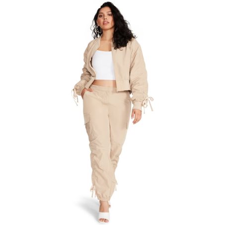 Khaki Steve Madden Hally Women's Pants | PH 3794ZYP